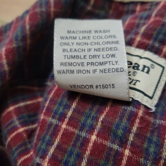 LL Bean Fleece Lined Pants Khaki Tan Pleated Front Pants Size 36x31 Mens - Picture 5 of 11